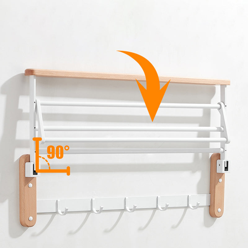 BowLift | White Bathroom Set Solid Wood & Aluminium Bathroom Accessories individually or as a set