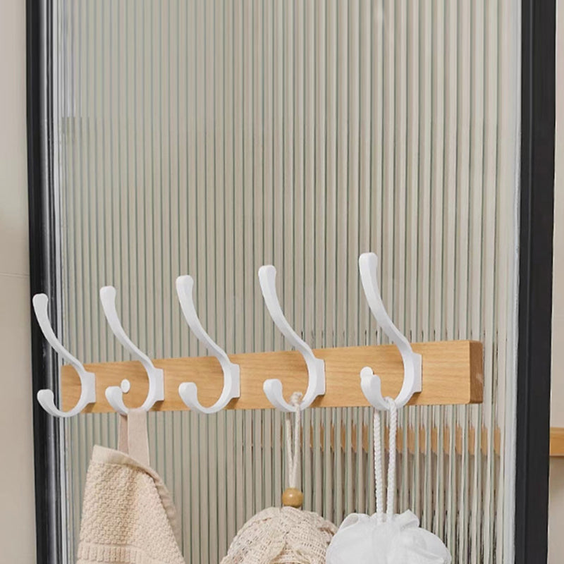 BowLift | White Bathroom Set Solid Wood & Aluminium Bathroom Accessories individually or as a set