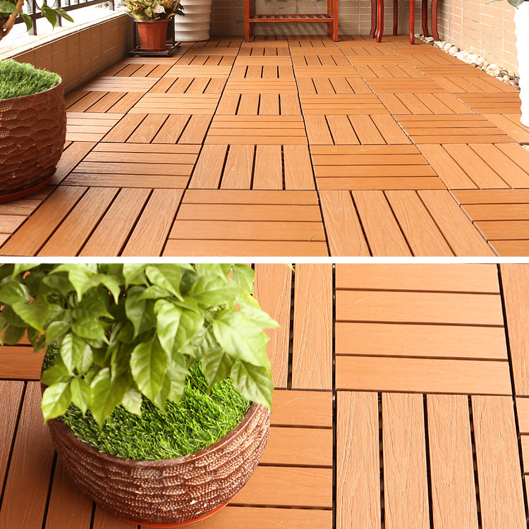 BowLift | Composite deck tile Solid Color Waterproof Patio Floor Tile