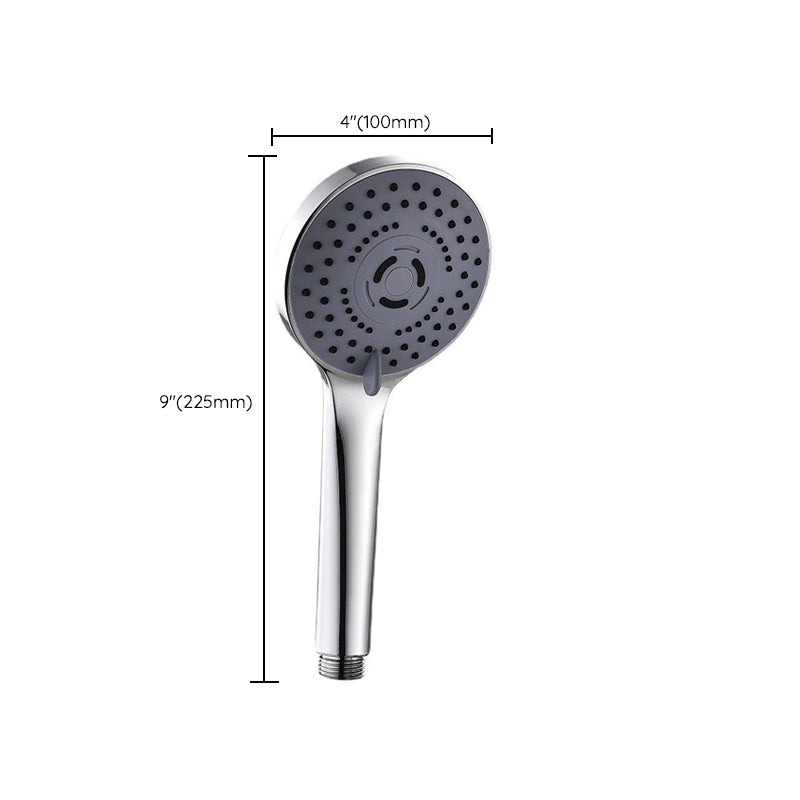 BowLift | Modern Plastic Shower Head Round Handheld Shower Head with Adjustable Water Flow