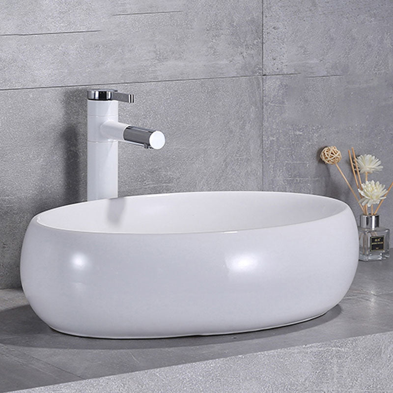 BowLift | Porcelain Washbasin Modern Simple Wash Bowl Bathroom Sink