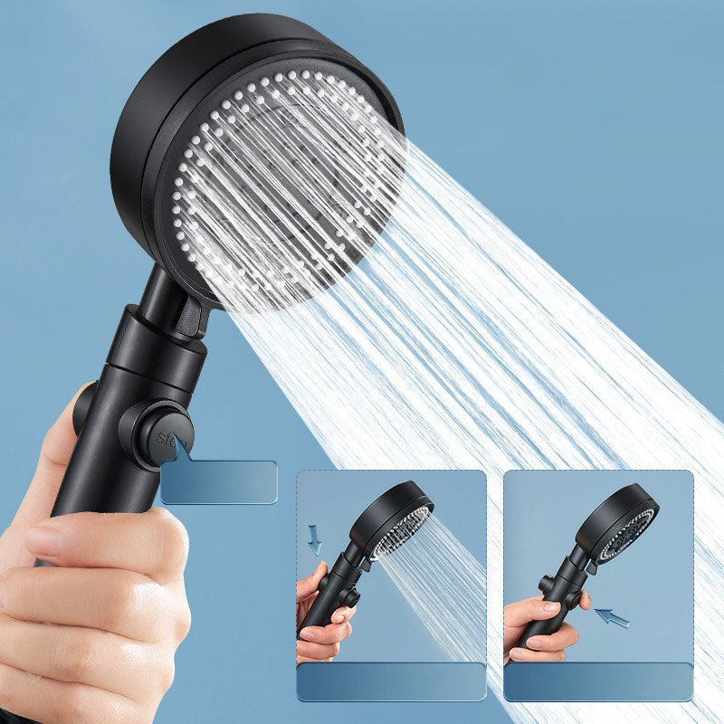 BowLift | Contemporary Handheld Shower Plastic Round Hand Shower with Self-Cleaning