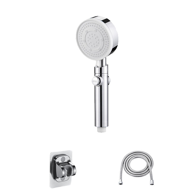 BowLift | Contemporary Hand Shower Plastic Round Hand Shower with Self-Cleaning