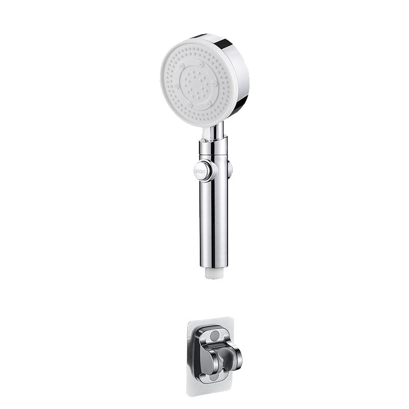 BowLift | Contemporary Hand Shower Plastic Round Hand Shower with Self-Cleaning