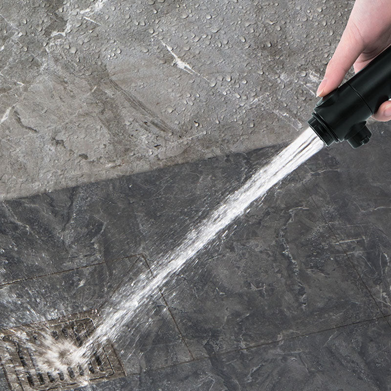 BowLift | Contemporary Shower Head Combo Hand Shower Plastic Wall Mount Black Shower Head