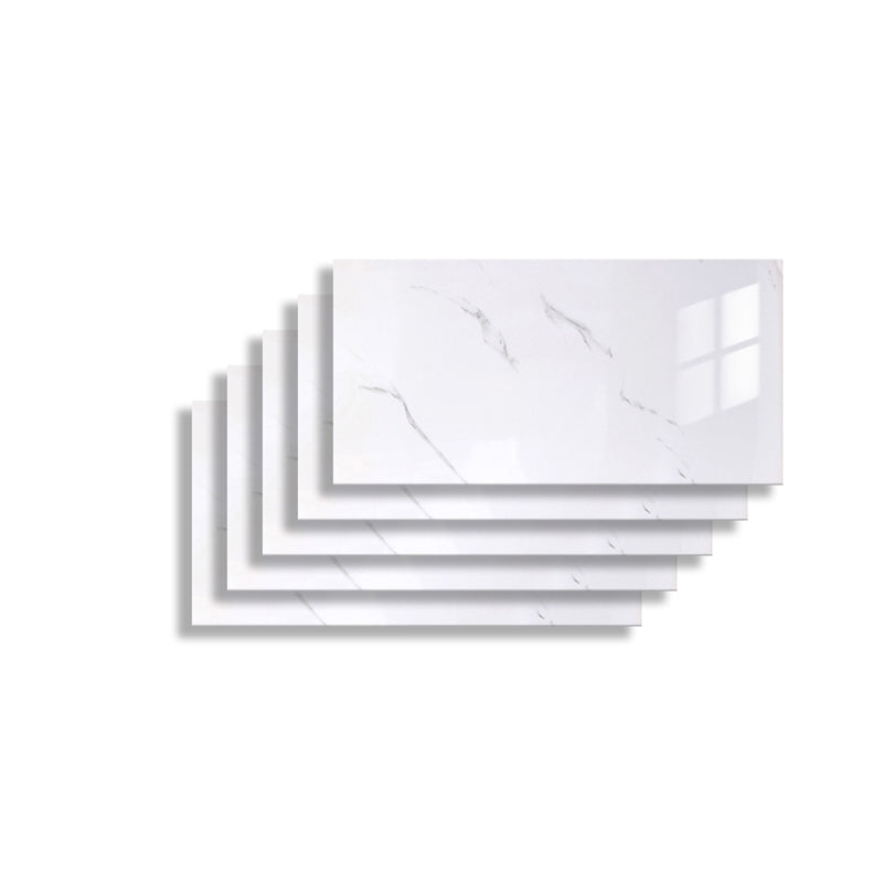 BowLift | 5 Pack 12" X 23" PVC Peel & Stick Subway Tiles Rectangular Kitchen and Bathroom Backsplash