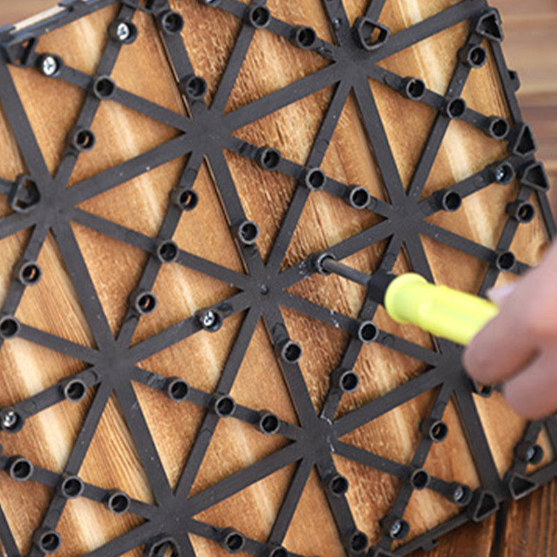 BowLift | Parquet Pine Floor Tile Waterproof Click Lock Traditional Wood Floor for Living Room