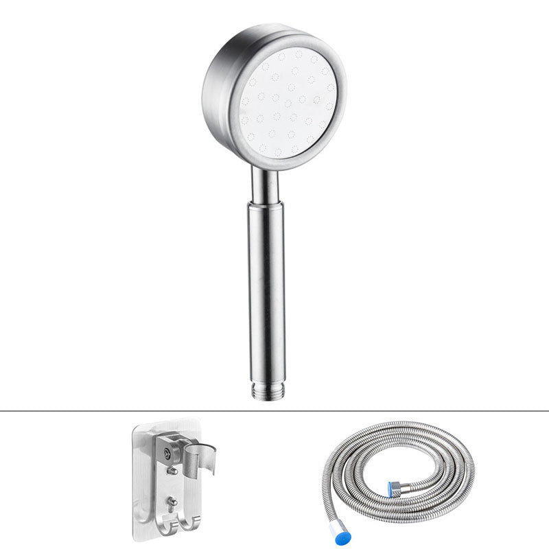 BowLift | Classic Shower Head Round Metal Handheld Shower Head in Silver