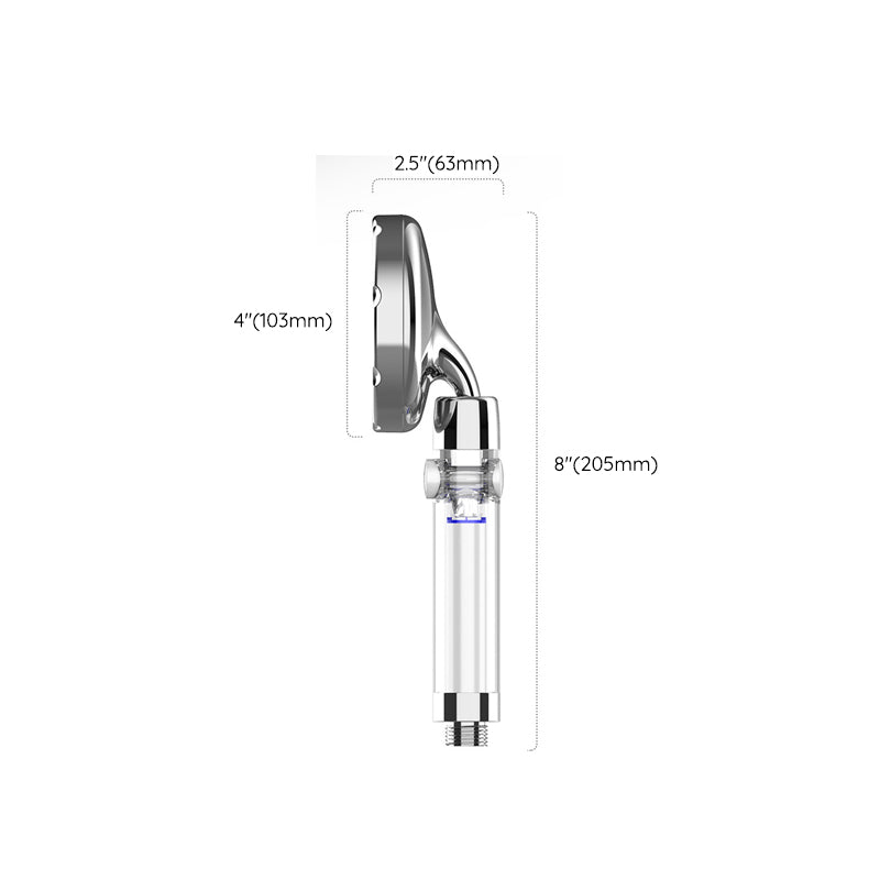 BowLift | Silver Hand Shower Standard Round Showerhead Combo