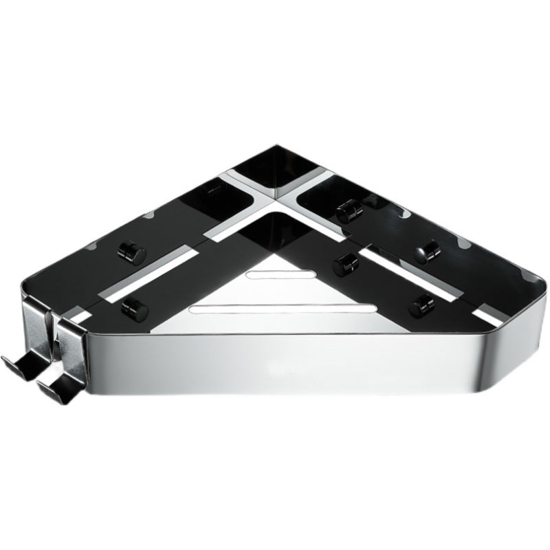 BowLift | Stainless Steel Bathroom Accessory Set Modern Triangle Basket