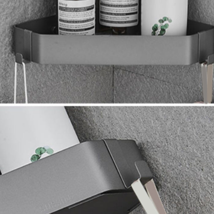 BowLift | Stainless Steel Bathroom Accessory Set Modern Triangle Basket