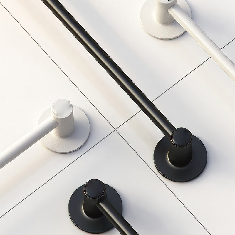 BowLift | 2-piece modern bathroom accessories set metal slipper rack/towel bar