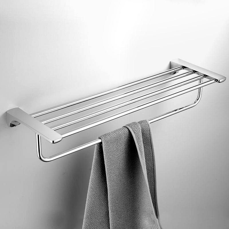 BowLift | Silver Bathroom Accessories Hardware Set Modern Bathroom Accessories Kit