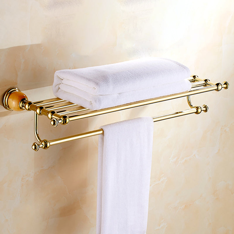 BowLift | Polished Gold Bathroom Set Metal Bathroom Accessories Hardware Set
