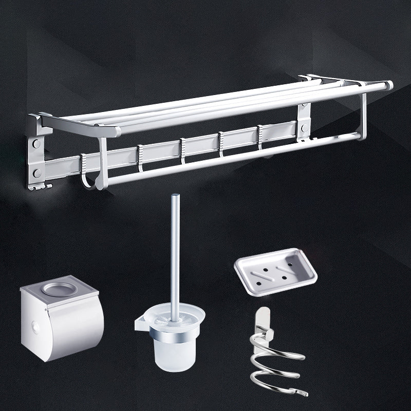 BowLift | Contemporary Bathroom Accessory Hardware Set made of Metal with Soap Dish