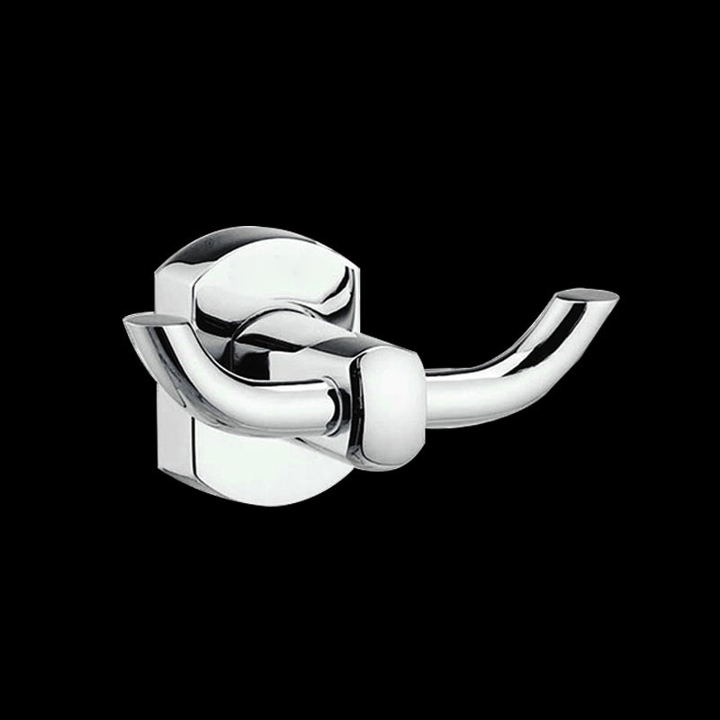 BowLift | Contemporary Bathroom Accessories Hardware Set in Silver Metal