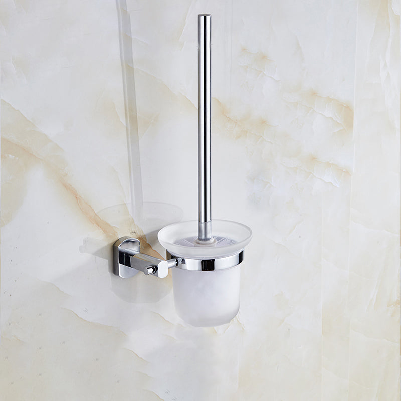 BowLift | Contemporary Bathroom Accessories Hardware Set in Silver Metal
