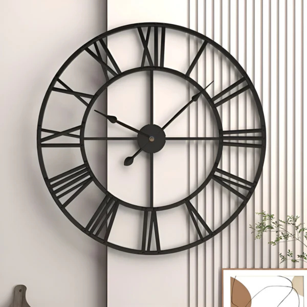 BowLift | Exclusive Large Wall Clock with a Modern Look Framer