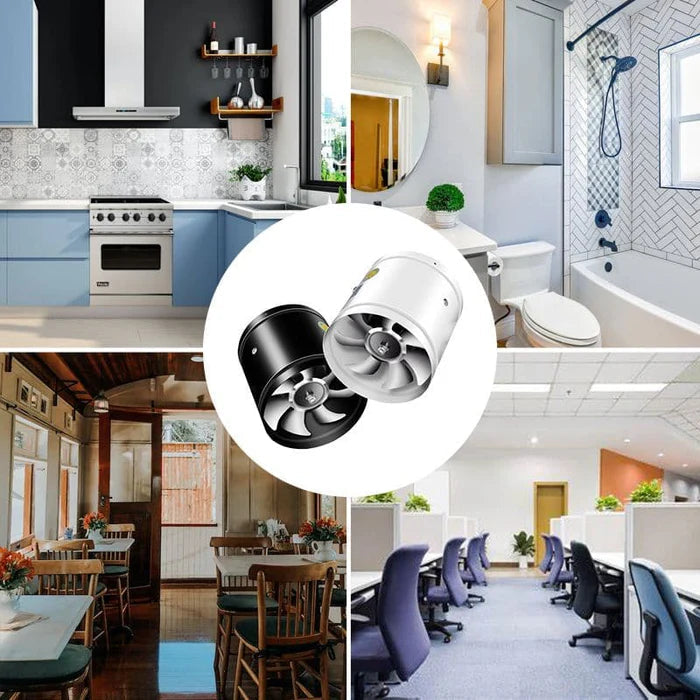 BowLift | AirFlow MiniVent – Silent Wall Fan for Home or Office