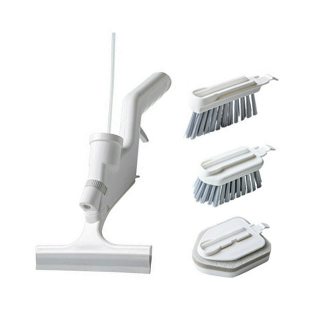 BowLift | Bathroom Tile Scrubber with Soap Dispenser