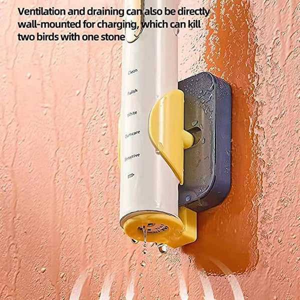 BowLift | Adhesive Wall Mounted Electric Toothbrush Gravity Holder
