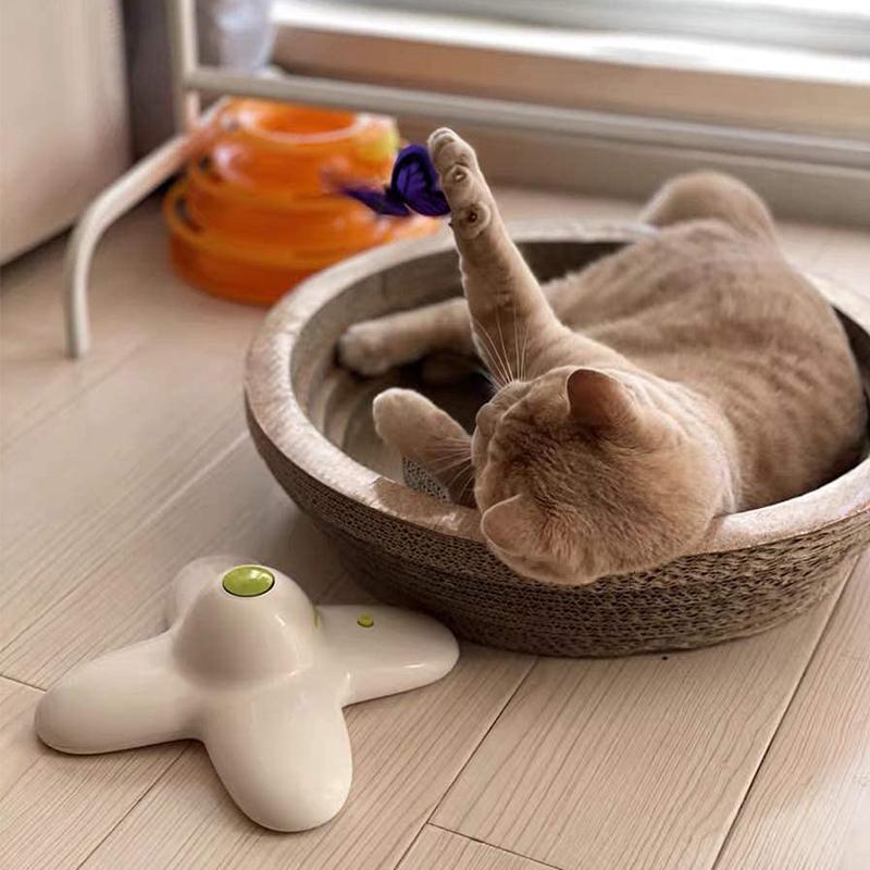 BowLift | Automatic Butterfly Funny Cat Toy