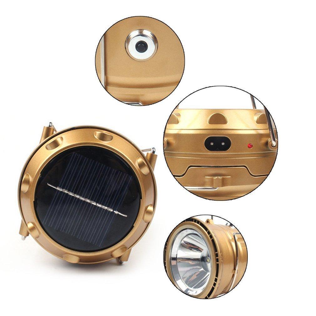 BowLift | LED Portable Camping Lantern Solar Powered Flashlight