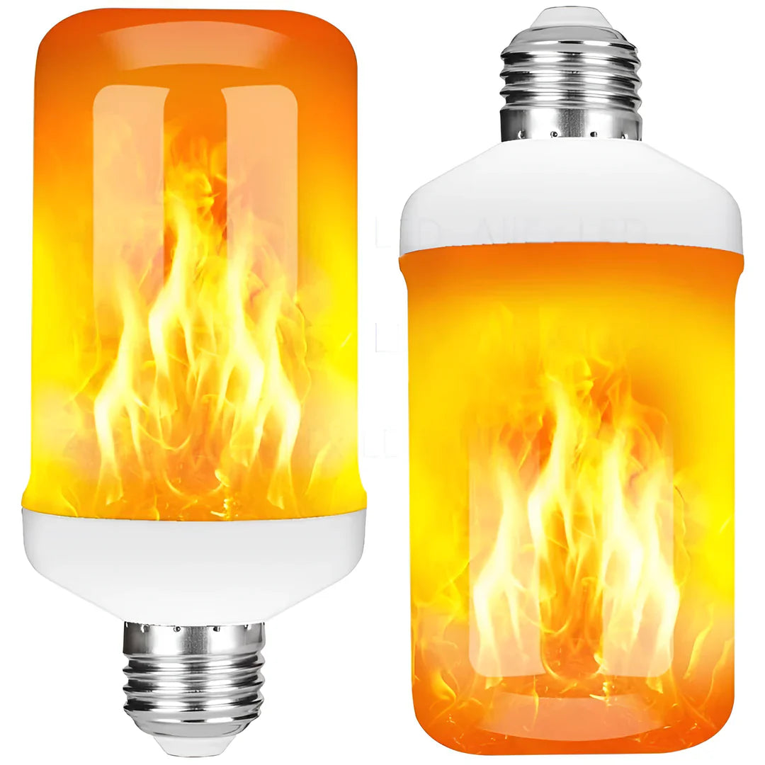 BowLift | Flame Effect Lamp – 9W LED Light Bulb with Realistic Flame Glow