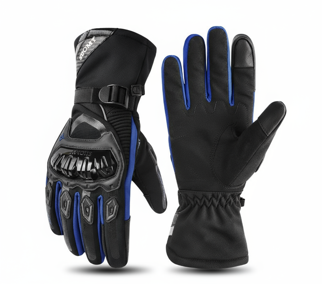 BowLift | ArcticRide Waterproof Insulated Motorcycle Gloves – Ultimate Winter Protection