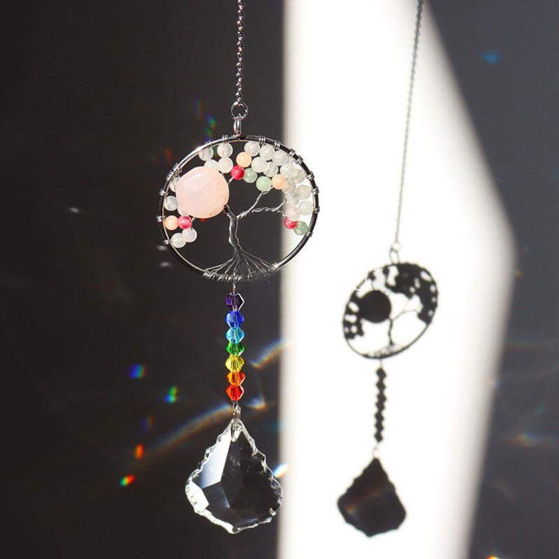 BowLift | Crystal Wind Chime Tree of Life Sun Catcher