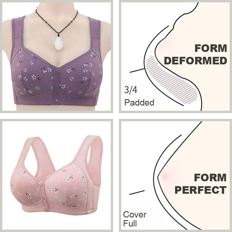 BowLift | Comfortable and practical bra with buttons at the front
