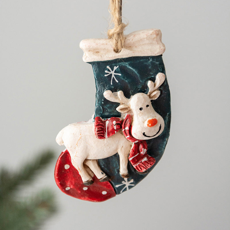BowLift | Christmas Tree Hanging Resin Ornament Pendant