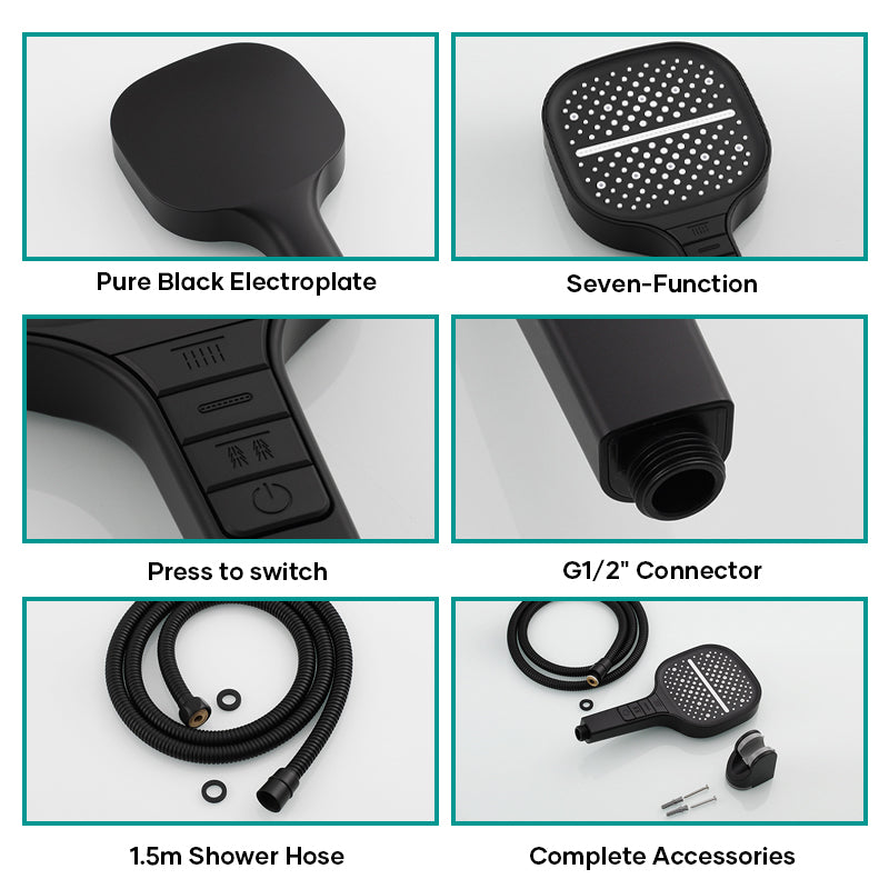 BowLift | 7 levels Shower Head