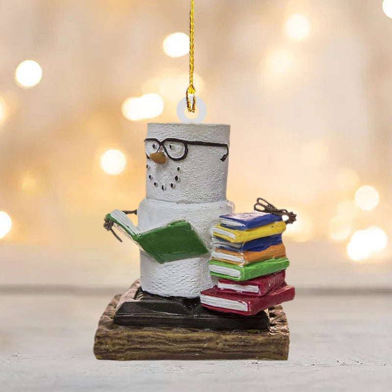 BowLift | Funny Snowman Christmas Tree Pendant