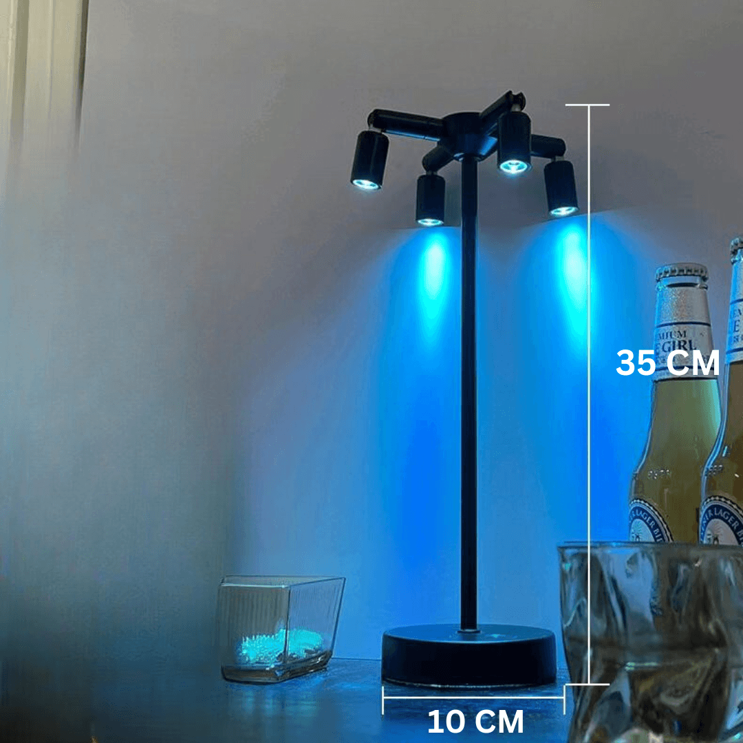 BowLift | VibeLume - Vintage Touch-Controlled Table Lamp