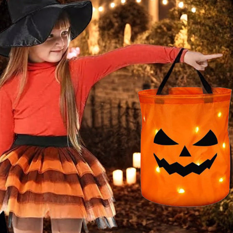 BowLift | Personalized glowing pumpkin bag
