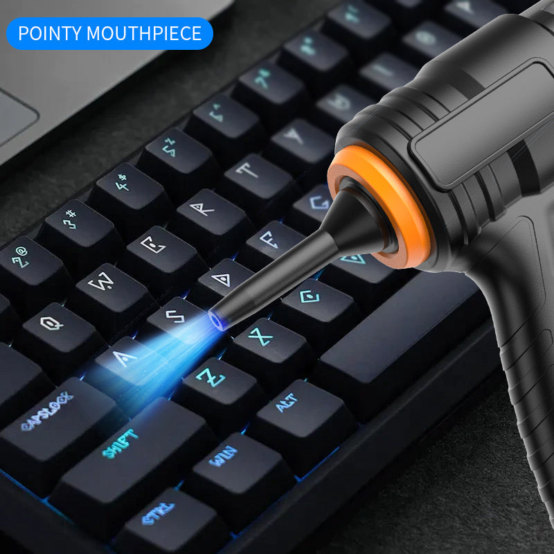 BowLift | Portable wireless handheld vacuum cleaner, cyclone suction cordless vacuum cleaner, rechargeable vacuum cleaner with strong suction power suitable for cars/offices/homes