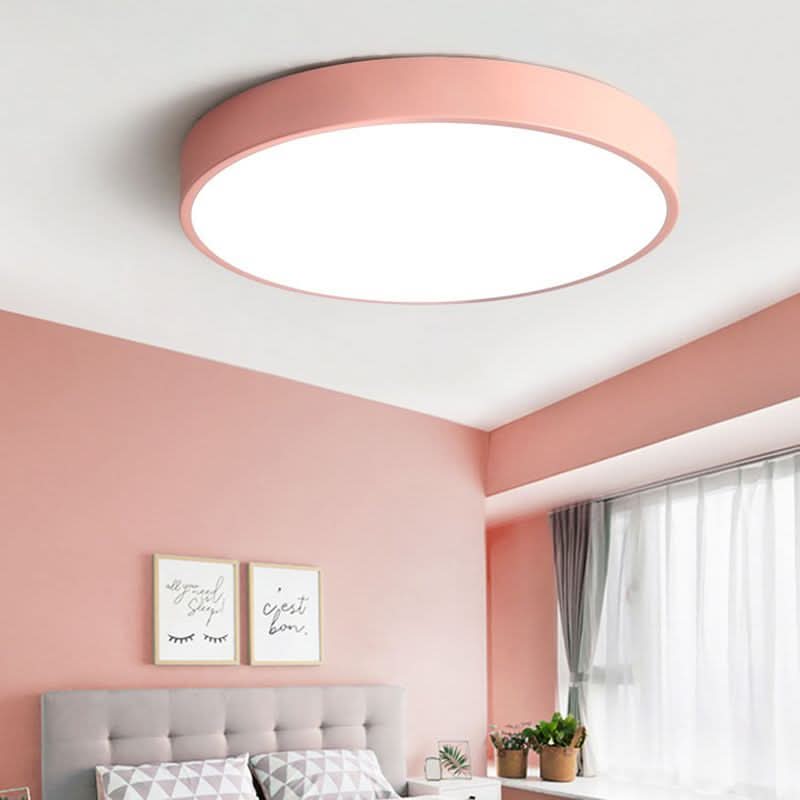 BowLift | Eterna LuxeRound LED Light | Decorative round ceiling lamp for modern living room, children's room & office