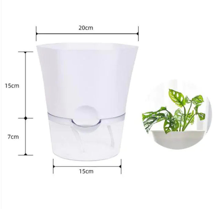 BowLift | Plant pot with water reservoir – Self-watering flower pot for houseplants