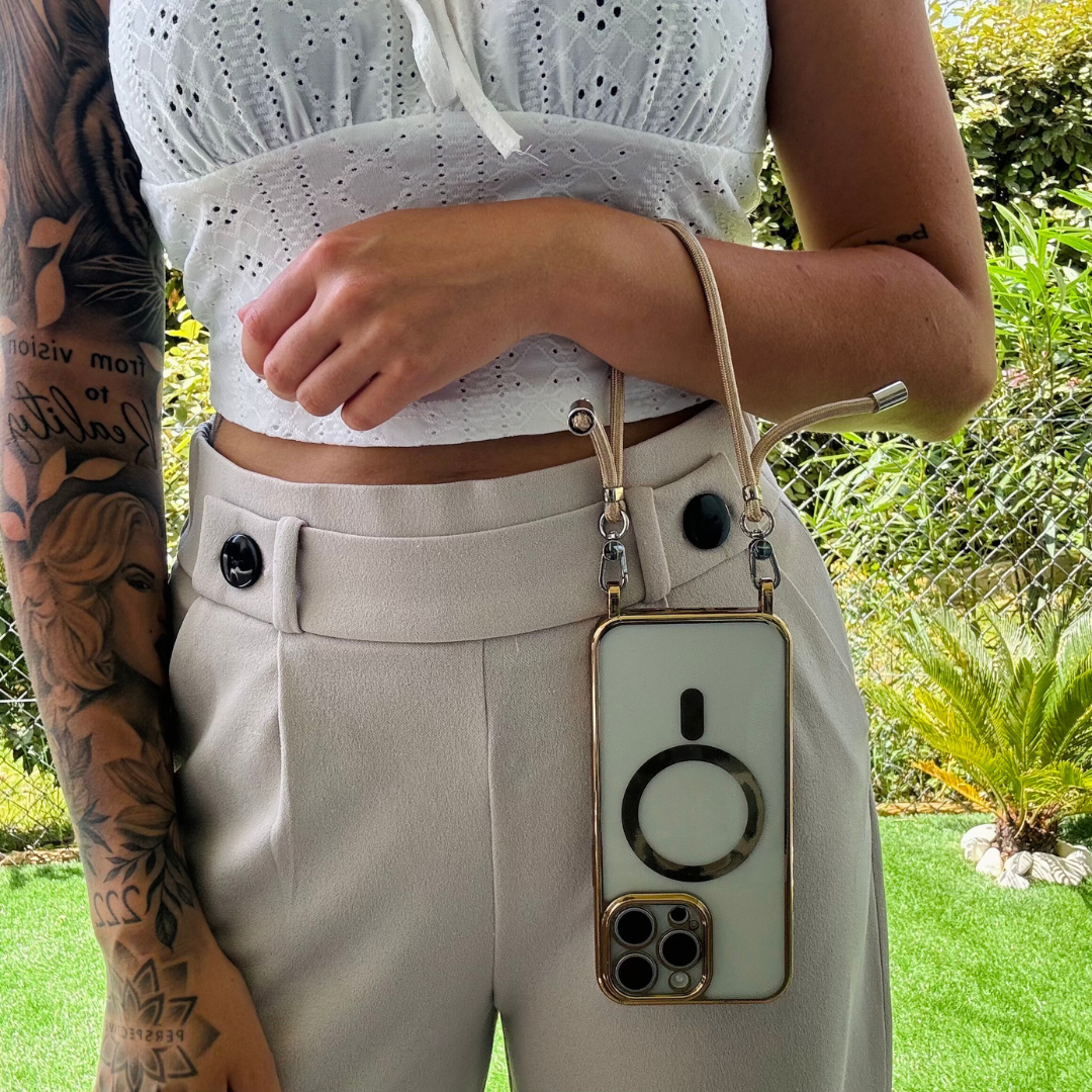 BowLift | iPhone Best MagSafe Shoulder Case - "Saint"