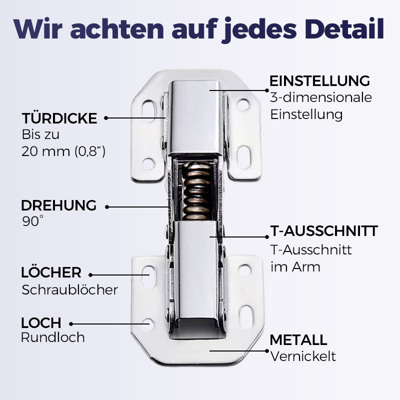 BowLift | EasyHinge Seamless Cabinet Function