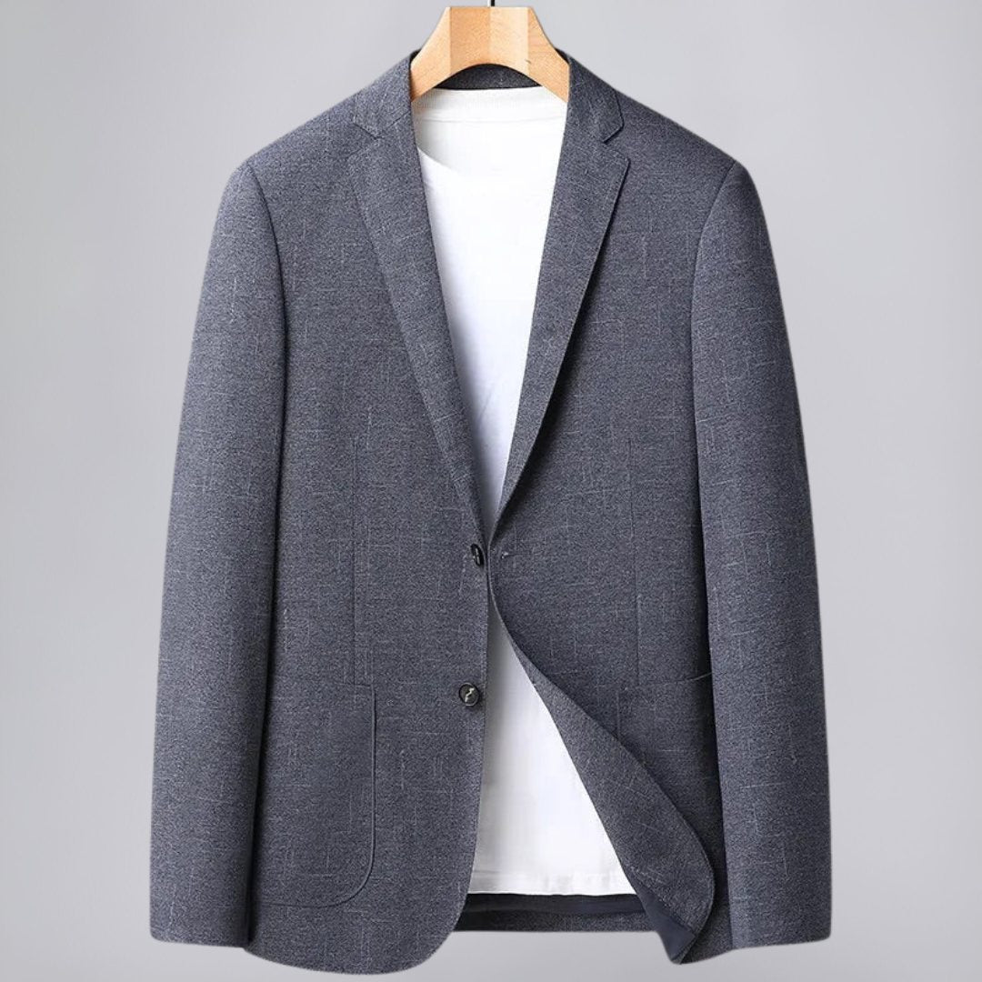 Textured Blazer with Modern Elegance