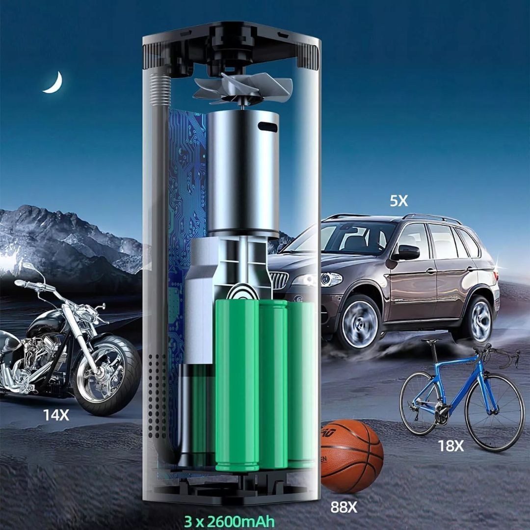 AutoPro – Smart Cordless Tire Inflator 150PSI