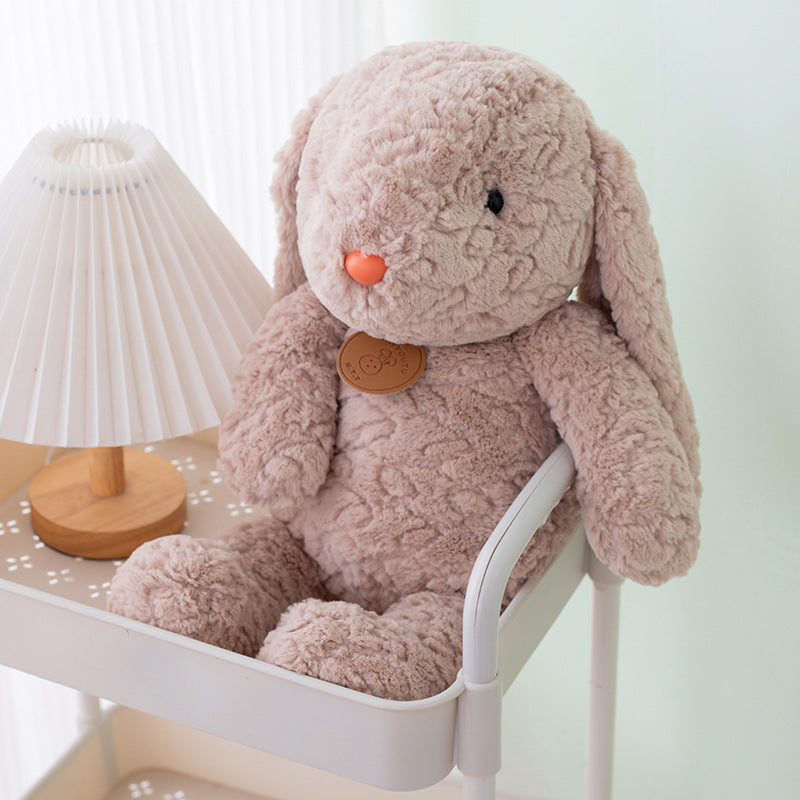 BowLift | Short Hair Plush Bunny-Khaki