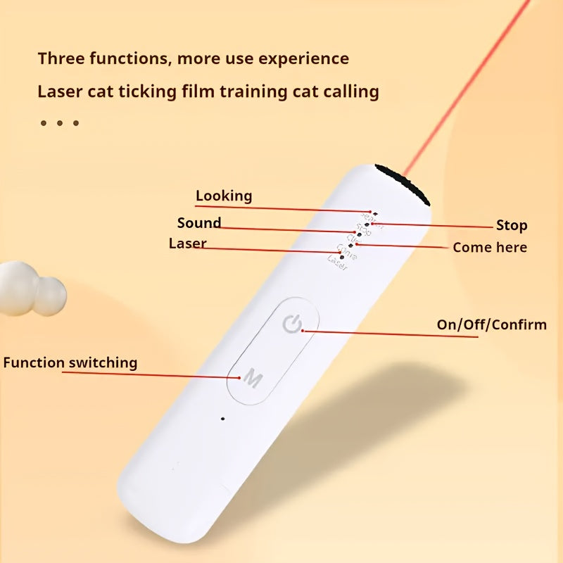 BowLift | Cat Laser Toy Rechargeable Interactive Pet Teaser