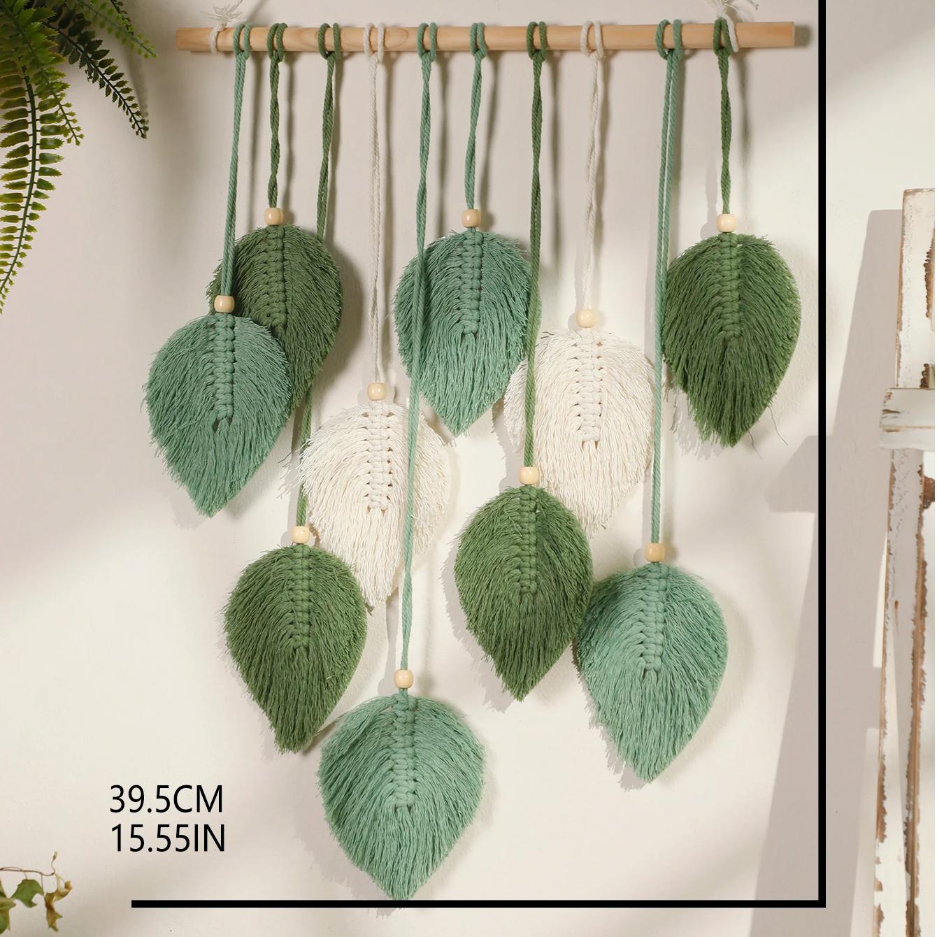 BowLift | Boho Macrame Leaf Tapestry