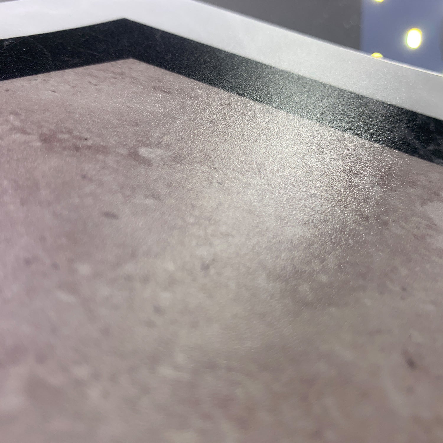 BowLift | Peel & Stick Vinyl Floor Mat Dark Vinyl Floor with Brick Look