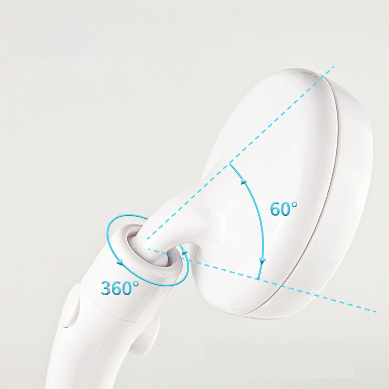 BowLift | Modern Plastic Showerhead Standard Round Handheld Showers