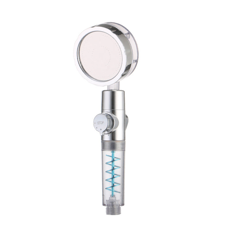 BowLift | Creative Metal Shower Head Adjustable Water Flow Round Handheld Shower Head