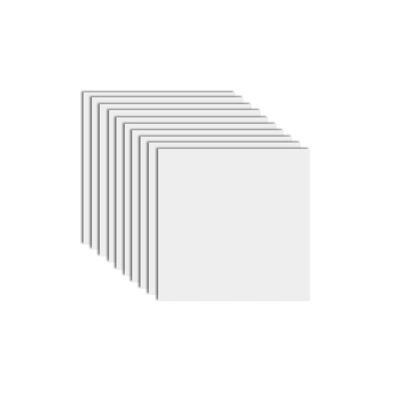 BowLift | Plastic Square Peel & Stick Tile Mesh Mosaic Tiles for Backsplash
